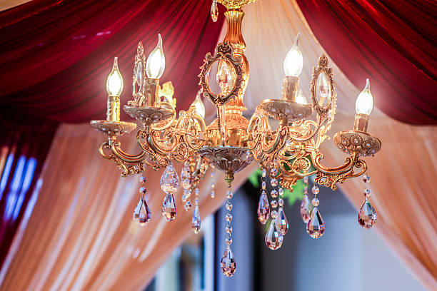 Indian traditional wedding ceremony interiors and decorations