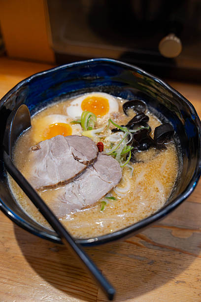 istock miso ramen with egg, pork and black fungus 2240906027