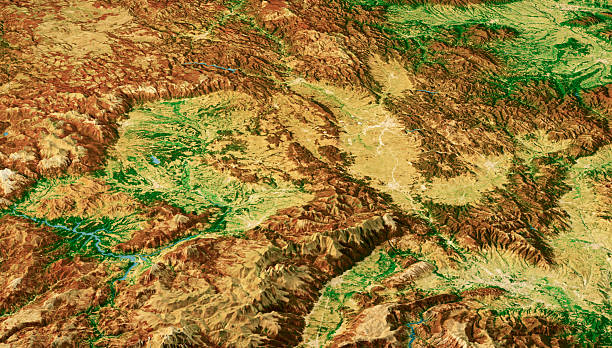 istock Kosovo Satellite Landscape View 3D Render Color 2240924670