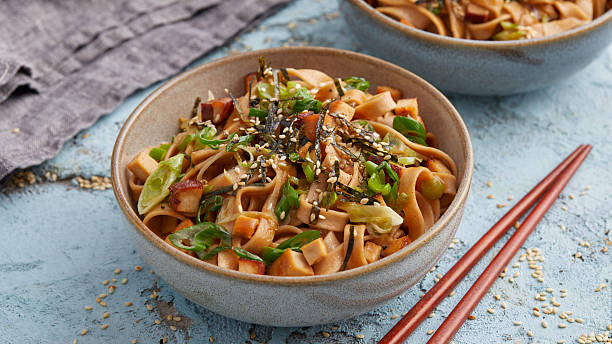istock Noodles with miso sauce 2240929665
