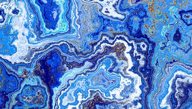istock Luxury marble and gold abstract background texture. Aqua Menthe, Phantom Blue,Indigo ocean blue marbling with natural luxury style swirls of marble and gold powder 2240933774