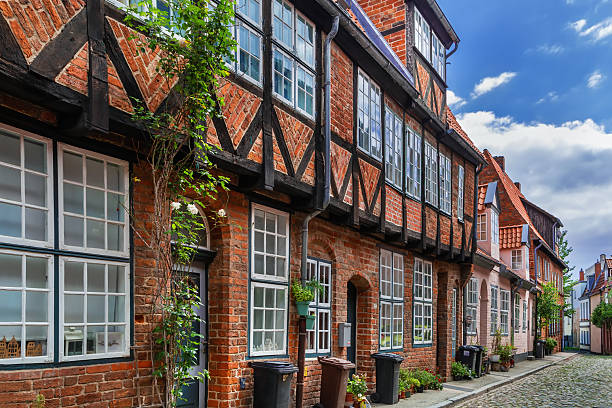 Street in Lubeck, Germany