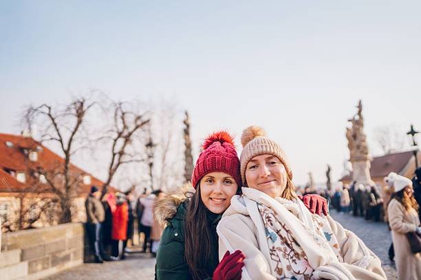 istock Two women in Prague, Czech Republic 2240942929