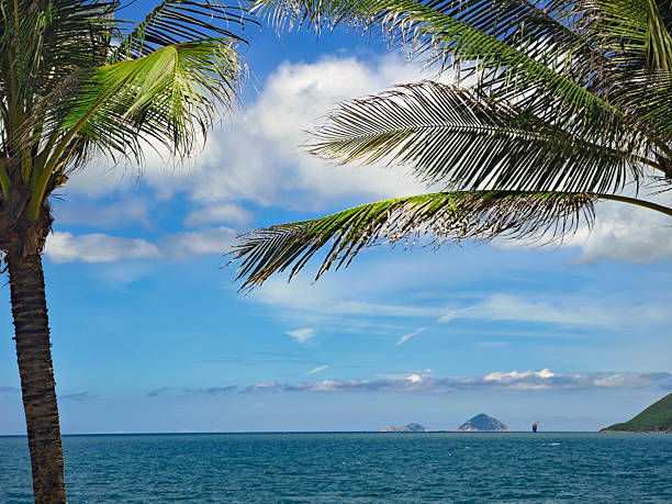 Landscape view borneo sea gypsy