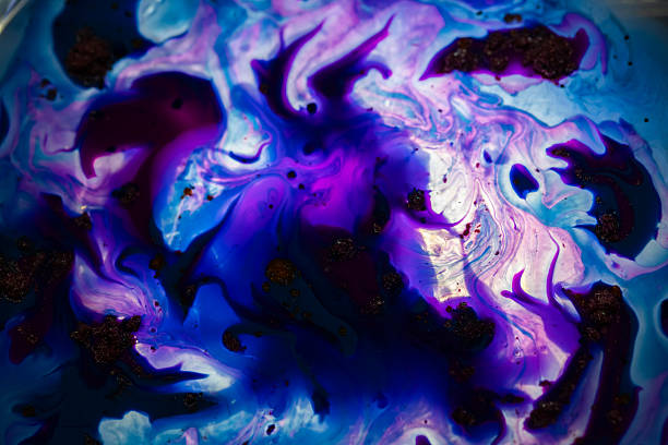 istock Purple, Blue And Black Abstract Background 2240956773