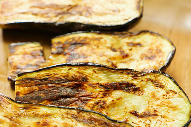 istock Grilled fresh eggplant, a Japanese autumn delicacy 2240958194