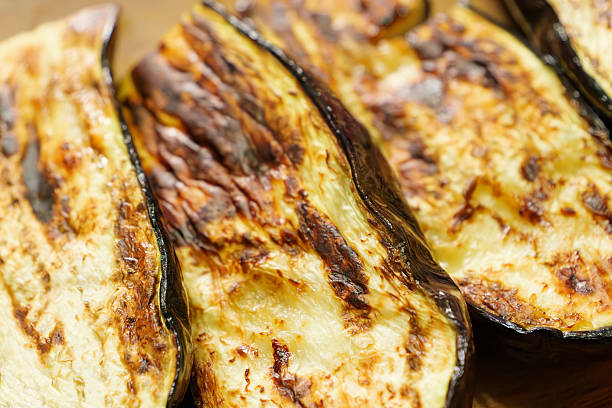 istock Grilled fresh eggplant, a Japanese autumn delicacy 2240958379