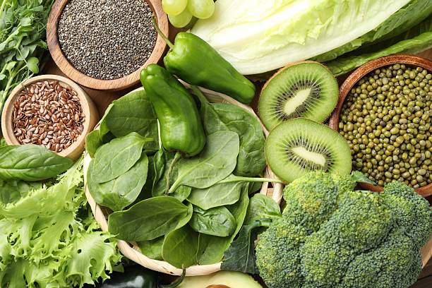 istock Superfood. Different healthy products on table, closeup 2240959917