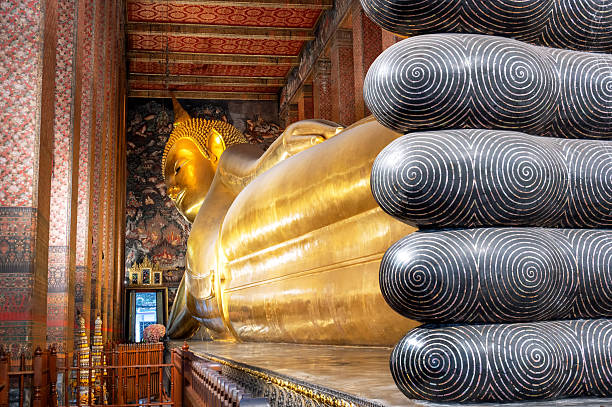 istock Feet and Reclining Buddha 2240961129