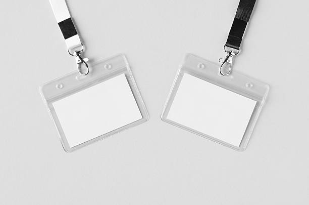 istock ID Card holder mockup with lanyard, horizontal 2240961315