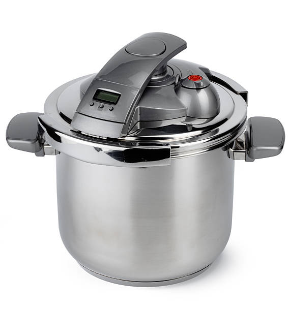 istock Metal thermo casserole isolated on white background 2240965635