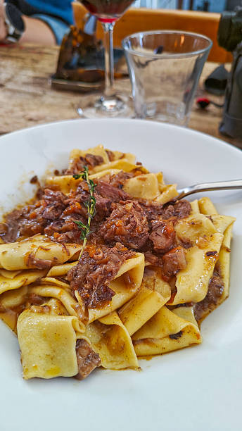 Pappardelle with Slow-Cooked Meat Ragu