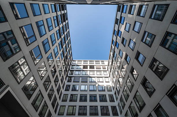 istock Courtyard of a modern office building 2240969111