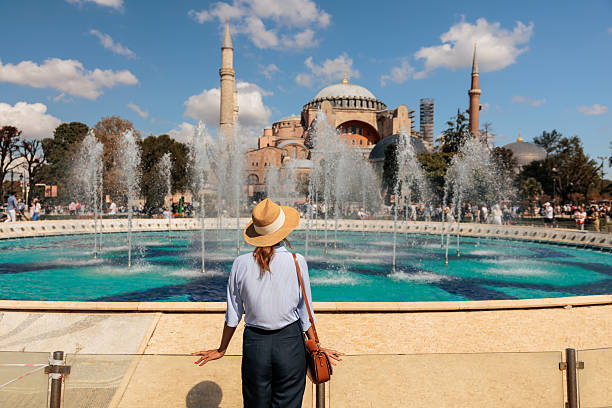 istock Woman Enjoying Sultanahmet Square 2240978240
