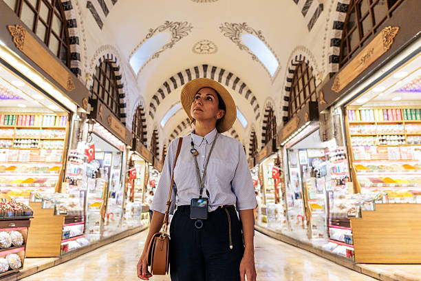 istock Woman Walking Through Grand Bazaar In Istanbul 2240979226