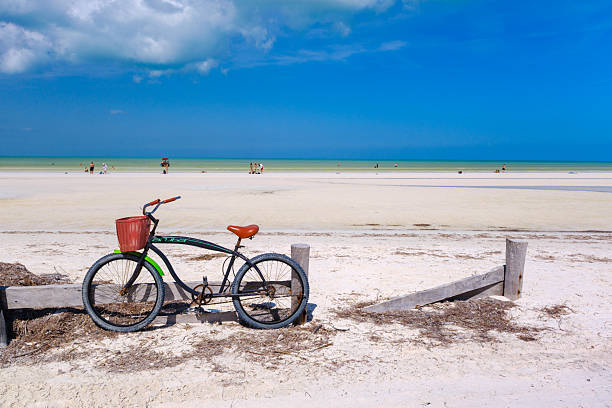 Bike on beach
