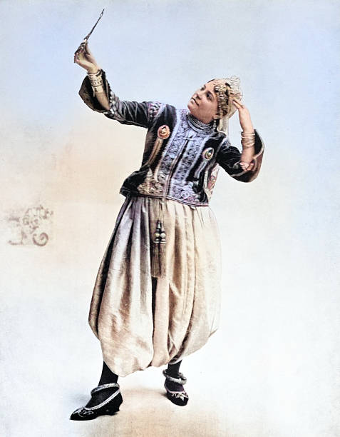 istock Portrait of common people from 1894: Salina, Algerian 2240987116