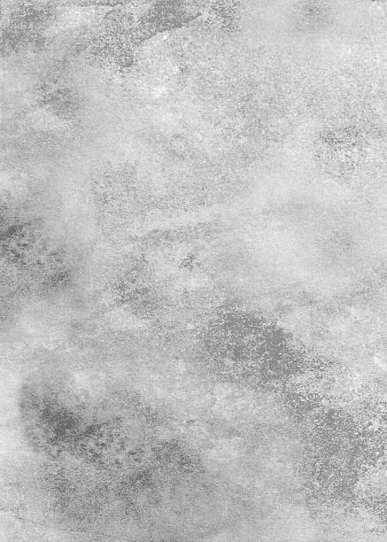 istock Black white light gray abstract watercolor pattern. Grunge art background. Paper brush stain. Rough dirty distressed. Blank empty template design. 2240991251