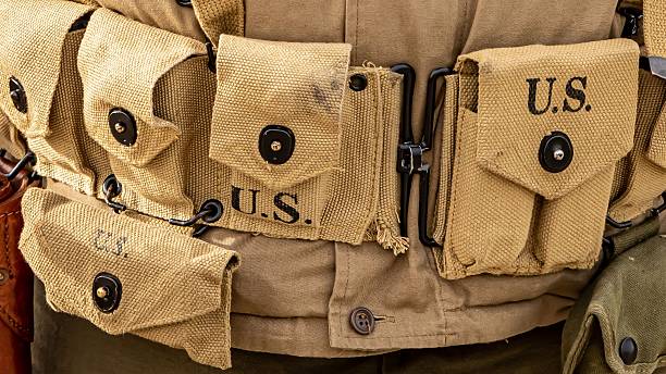 istock WWII American Soldier's Belt. 2240998786