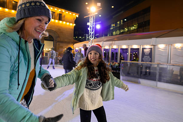istock Speeding Round the Rink 2241001751