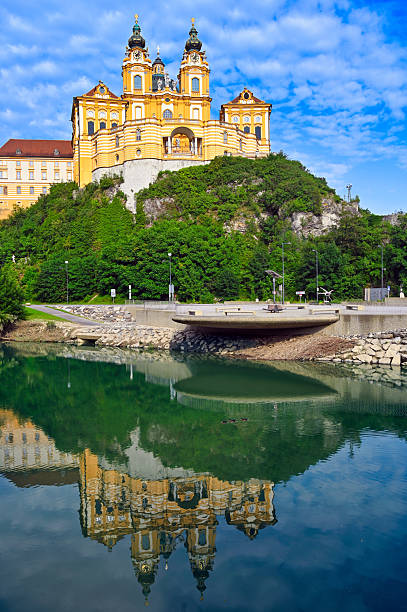 istock Melk Abbey Monastery on Danube river, Austria 2241019001