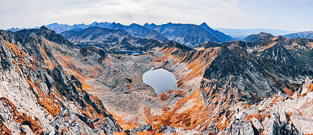 High Tatras view from Swinica mountain
