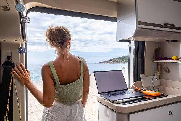 istock Van Life by the Sea: Living Simply with Ocean Views 2241032710