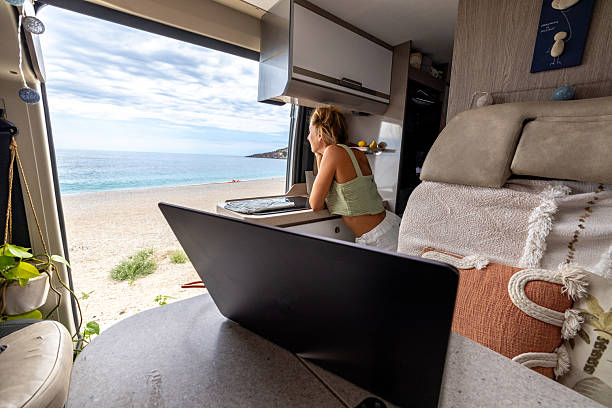 istock Vanlife by the Sea 2241032936