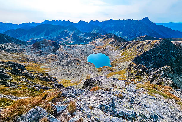 High Tatras view from Swinica mountain