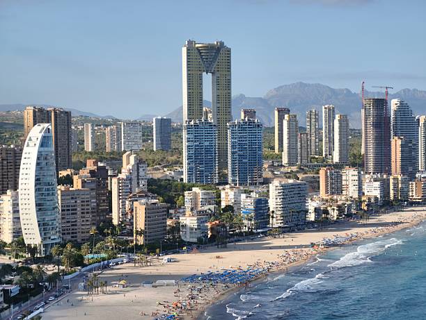 istock A stunning Coastal Cityscape showcasing Modern Architecture alongside a beautiful beach view 2241037350