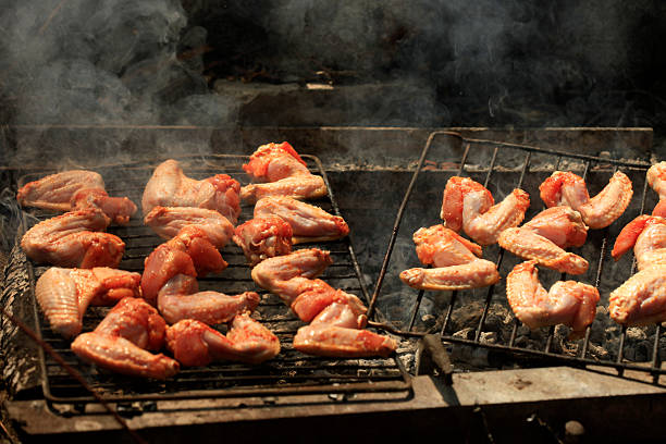 Frying Chicken on stove