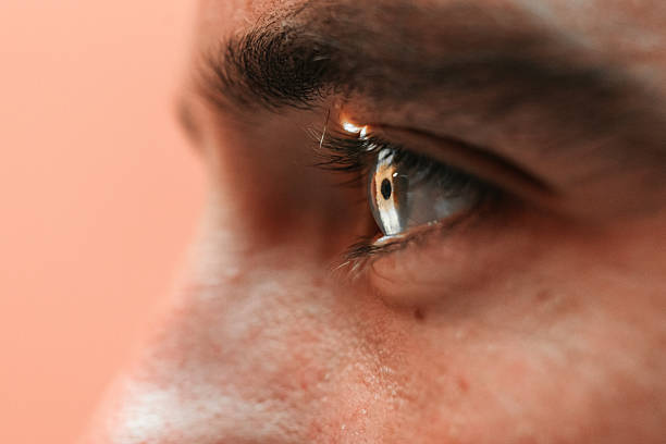 istock Close-up of a human eye during an ophthalmology examination 2241061918