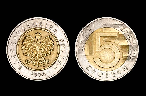 istock Polish 5 Zlotych Coin from 1994 2241067725