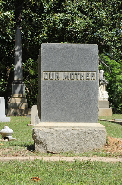 istock Words Our Mother Engraved on Headstone Death Concept 2241068981