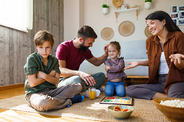 istock Family conflict during board game at home 2241069068