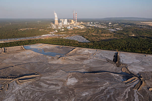 istock Coal fired power station and ash disposal areas 2241070065