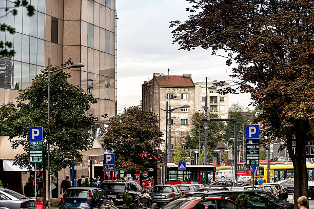 Belgrade, Serbia - September 20, 2019: Mix of architectural styles in Belgrade, Serbia, showing the contrast between modern and old buildings in the city