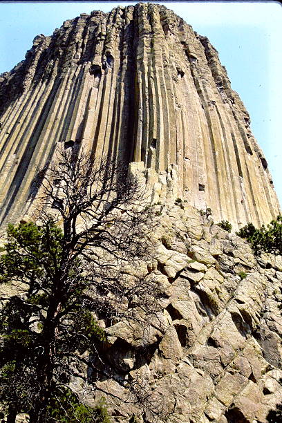 Wyoming Landmark Captured in 1985