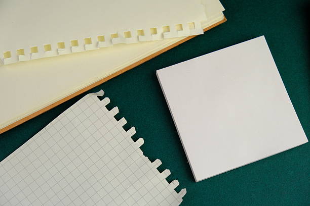 Checkered sheet of paper