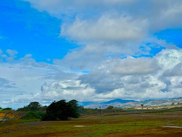 The Central California coast features a variety of terrain from sandy beaches, rocky coastline, forests and rolling hills.The main road is Highway 1, the Pacific Coast Highway.