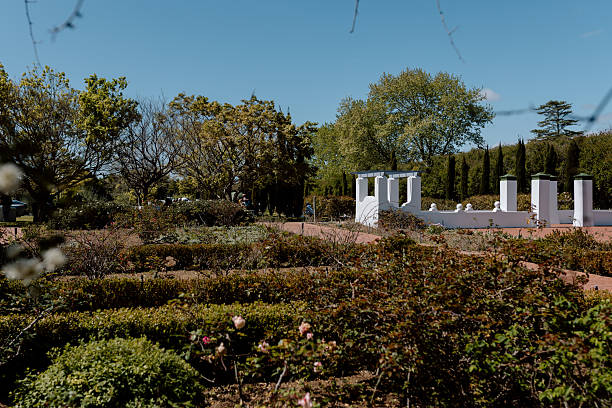 istock Rose Garden surrounding a Kramat 2241102867