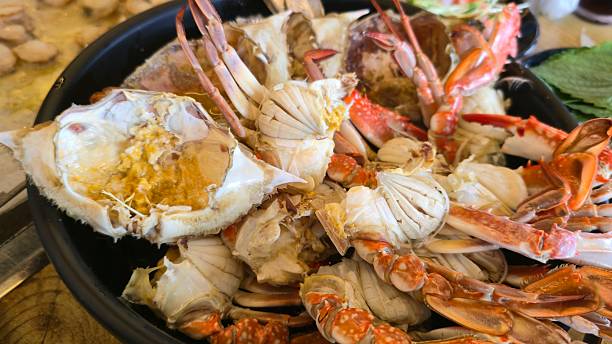 istock Korean Steamed Blue Crab 2241124773