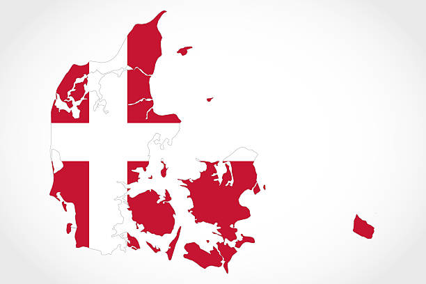 istock Vector artwork of detailed outline map of DENMARK 2241131912