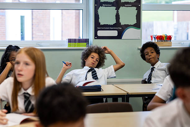 istock Student Struggling to Focus During Lesson in High School 2241138094