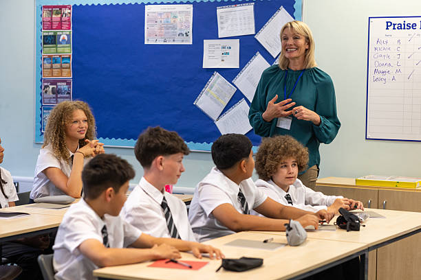 istock Teaching English in School Classroom 2241138116