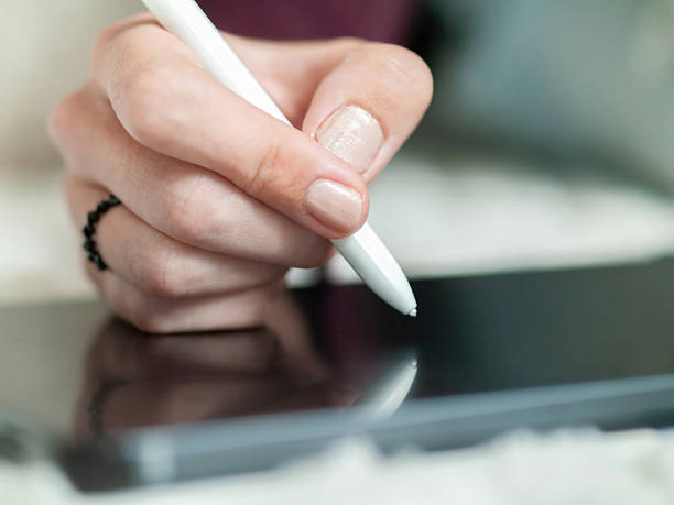 istock Digital NoteTaking Using a Tablet and Stylus for Enhanced Learning and Productivity 2241146627