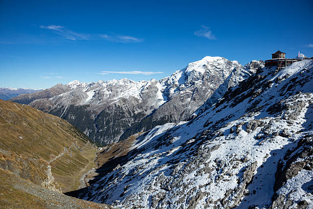 Landscape of Alto Adige from Stelvio Pass
