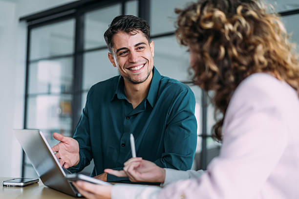 istock Business partners in meeting. 2241148504