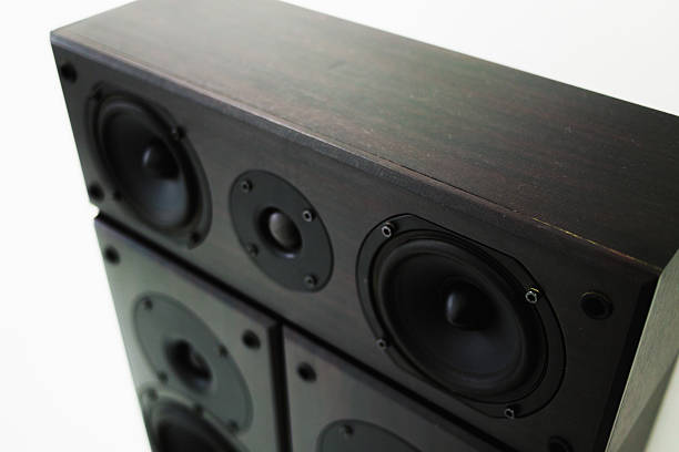 istock Audio equipment unveiled high-quality speakers displayed in minimalist studio environment 2241150118