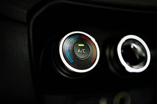istock Air Conditioning Control Knob in a Car Interior 2241150491